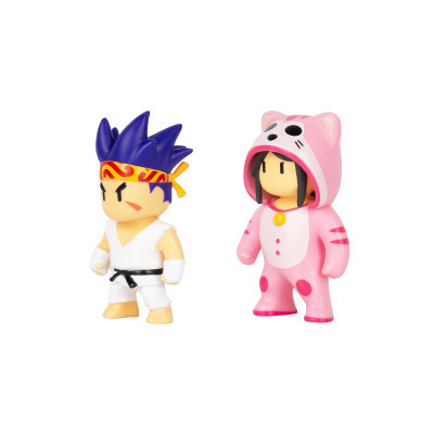 Фігурка Stumble Guys набір колекційних - Сенсей Фаєрфіст і Мяумер (SG2015-3)