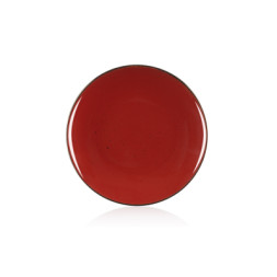 Тарілка Ardesto Bagheria Dessert 19 см Sangria (AR2919R)