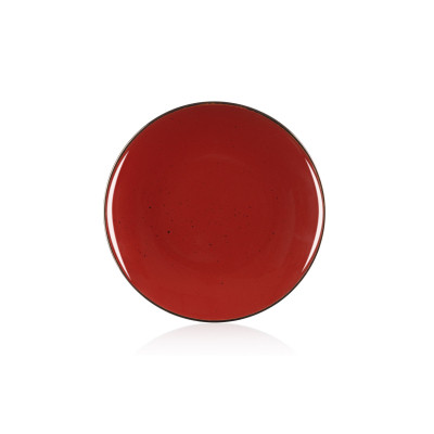 Тарілка Ardesto Bagheria Dessert 19 см Sangria (AR2919R)
