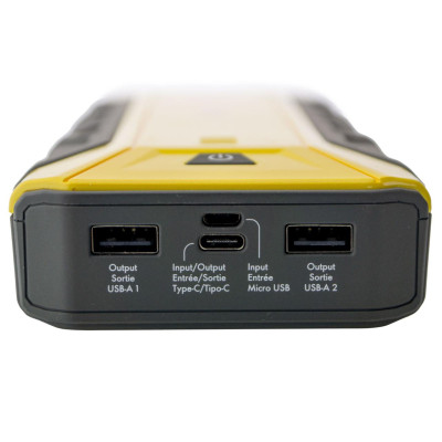 Пуско зарядний пристрій Shell 16000mAh (SH916WC-CB(Grey+Yellow))