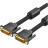Кабель мультимедійний DVI to DVI 24+1pin 8.0m 2K 60Hz ferrite Vention (EAEBK)