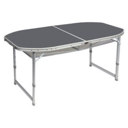 Туристичний стіл Bo-Camp Case Model Oval 150x80 cm Grey (1404399) (DAS303275)