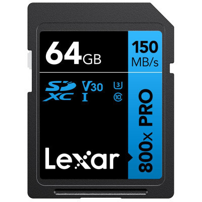 Карта пам&#039;яті Lexar 64GB SDXC class 10 UHS-I (LSD0800P064G-BNNNG)
