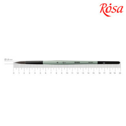Пензлик для малювання Rosa Єнот круглий OASIS 188, № 6 (4823098516927)
