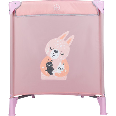 Дитячий манеж FreeON Travel Love Pink (44312)