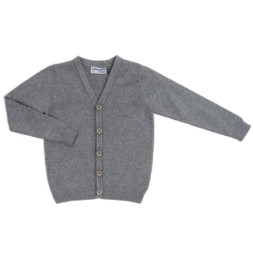 Кофта дитяча Na в'язана на ґудзичках (AFB 1211-152B-gray)
