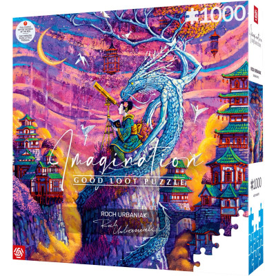 Пазл GoodLoot Imagination: Roch Urbaniak Sakura &amp; Ryu 1000 ел. (5908305249740)