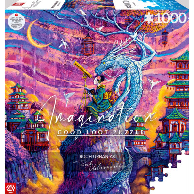 Пазл GoodLoot Imagination: Roch Urbaniak Sakura &amp; Ryu 1000 ел. (5908305249740)