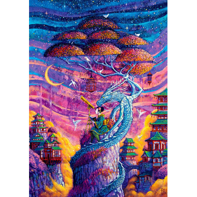 Пазл GoodLoot Imagination: Roch Urbaniak Sakura &amp; Ryu 1000 ел. (5908305249740)