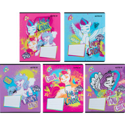 Зошит Kite My Little Pony 12 аркушів, лінія (LP24-234)