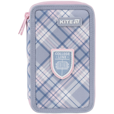 Пенал Kite 623 College Line Girl, 2 відділення (K25-623-1)