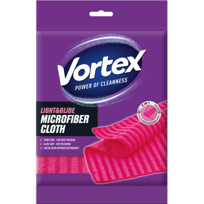 Серветки для прибирання Vortex Light&amp;Glide з мікрофібри 1 шт. (4823071642971)