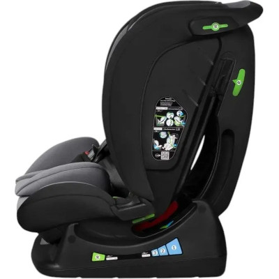 Автокрісло Lionelo Izzy I-Size Black Grey (LO-IZZY I-SIZE BLACK GREY)