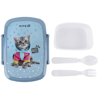 Ланч-бокс дитячий Kite Studio Pets з наповненням, 750 мл (SP25-163)