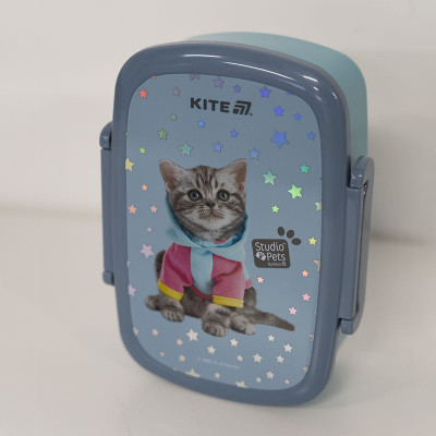 Ланч-бокс дитячий Kite Studio Pets з наповненням, 750 мл (SP25-163)