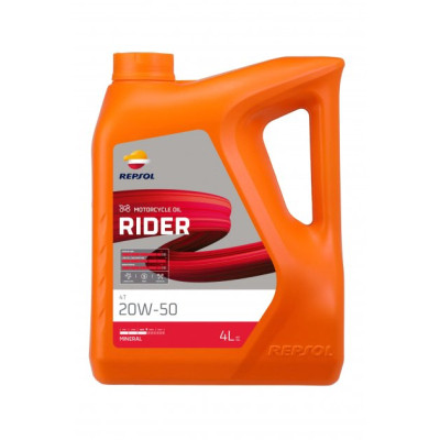 Моторна олива REPSOL RIDER 4T 20W-50 4л (RPP2130TGB)