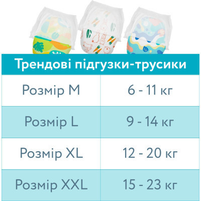 Підгузки Offspring трусики Розмір L (9-14 кг) 36 шт, Зайчики (9355465009589) (DP-OI-FAP-L36P-HBN)