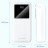 Батарея універсальна Vention 30000mAh 22.5W 3A, PD, QC/3.0, LED Display, White (FHMW0)