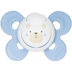 Пустушка Chicco Physio Comfort силіконова від 2 до 6 місяців 1шт. (блакитна) (74911.21.00)