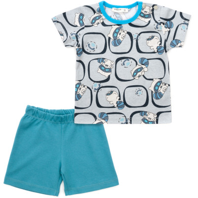 Піжама дитяча Breeze трикотажна (18609-80B-gray)