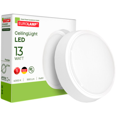 Світильник Eurolamp GM 13W 4000K (LED-NLR-13/40(GM))