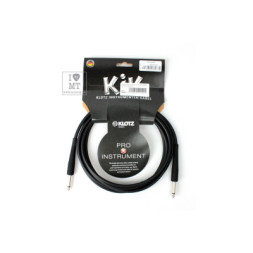 Інструментальний кабель Klotz KIK Instrument Cable Black 3 m (228221)