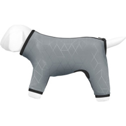 Дощовик для тварин Collar WAUDOG Clothes світловідбивний M35 В 59-62 см, З 37-40 см (5429)