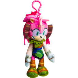 М'яка іграшка Sonic Prime на кліпсі – Емі 15 см (SON7004F)