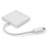 Концентратор Vinga Type-C to HDMI+USB3.0+Type-C PD (VCPATC2HDMIUSBPDWH)