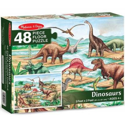 Пазл Melissa&amp;Doug Мега &quot;Динозаври&quot; , 48 елементів (MD10421)