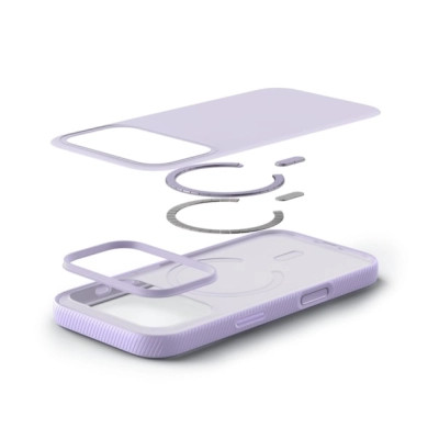 Чохол до мобільного телефона Belkin Magnetic Protective Grip iPhone 17 Pro Lavender (MSA035HQLV)