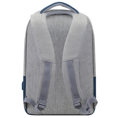 Рюкзак для ноутбука RivaCase 15.6&quot; 7562 Anti-theft, water-repellent, Grey / Dark Blue (7562Grey/DarkBlue)