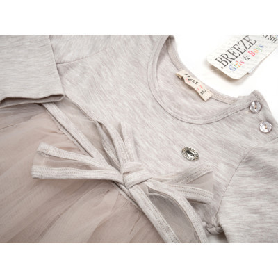 Плаття дитяче Breeze з фатіновой спідницею (12302-110G-beige)
