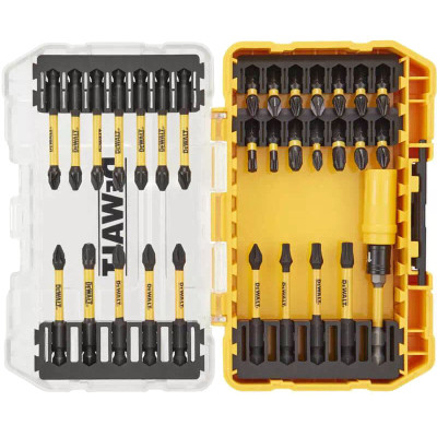 Набір біт DeWALT EXTREME FLEXTORQ, Phillips, Pozidriv, Torx, T25, L = 25,57 мм, 31 шт, кейс (DT70739T)
