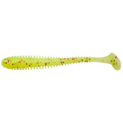 Силікон рибальський Keitech Swing Impact 4&quot; (8 шт/упак) ц:pal#01 chartreuseredflake (1551.06.85)