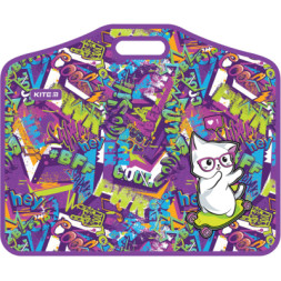 Папка - портфель Kite A3 на липучках Chilling Cat , 1 відділення (K22-208-01)
