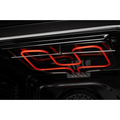 Комплект вбудованої техніки GRANADO GEO 62-0200 black + GGH 62-104 black glass