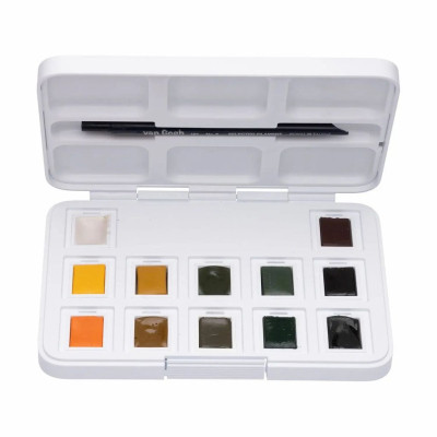 Акварельні фарби Royal Talens Van Gogh Pocket box Shades Of Nature 12 кольорів (8712079422806)