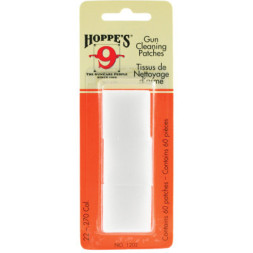 Патч для чищення зброї Hoppe's .22-.270, квадратний синтетика 60 шт/уп (1202)