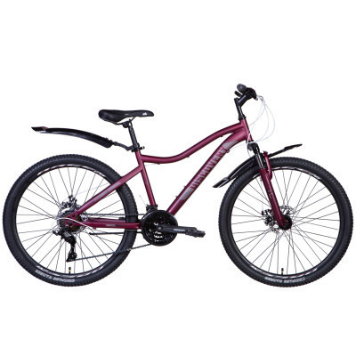 Велосипед Discovery Kelly AM DD 26&quot; 16&quot; St 2024 Ліловий (OPS-DIS-26-583)