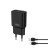 Зарядний пристрій XO L92C (2USB/2.4A) + USB - Lightning Чорний (XO-L92C-L)