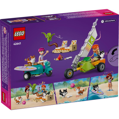 Конструктор LEGO Friends Собачі пригоди на серфі та скутері (42641)