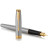 Ручка пір&#039;яна Parker P РП Sonnet F32G Тартан срібло+позолота (F32G)