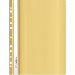 Папка-швидкозшивач Economix А4 Light з перфорації, жовта (E38504-05)