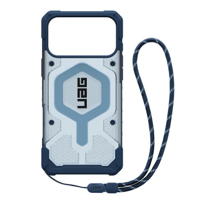 Чохол до мобільного телефона UAG iPhone 17 Pro Max Pathfinder Clear MagSafe Bundle Blues Lanyard (1145521BV03)