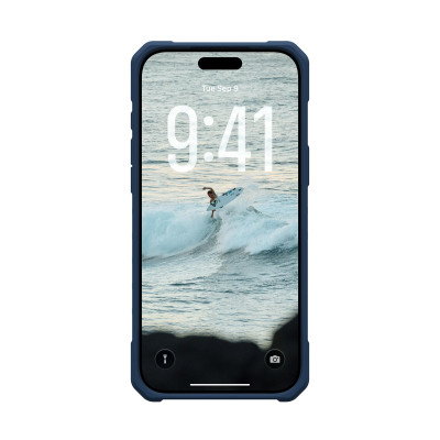 Чохол до мобільного телефона UAG iPhone 17 Pro Max Pathfinder Clear MagSafe Bundle Blues Lanyard (1145521BV03)