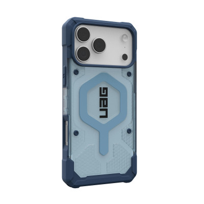 Чохол до мобільного телефона UAG iPhone 17 Pro Max Pathfinder Clear MagSafe Bundle Blues Lanyard (1145521BV03)