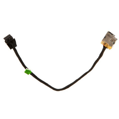 Роз&#039;єм живлення ноутбука з кабелем HP для HP PJ584,PJ680 (4.5mm x 3.0mm + center pin),8(7)-pin,18 (A49077)