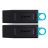 USB флеш накопичувач Kingston 2x64GB DT Exodia Black+Blue USB 3.2 (DTX/64GB-2P)