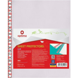 Файл Optima А4+ 40 мкм глянсових з кольоровим орнаментом, 20 штук (O35107)